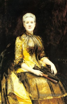  James Art - Un portrait de Mme James Leigh Coleman femme réaliste Raimundo de Madrazo et Garreta